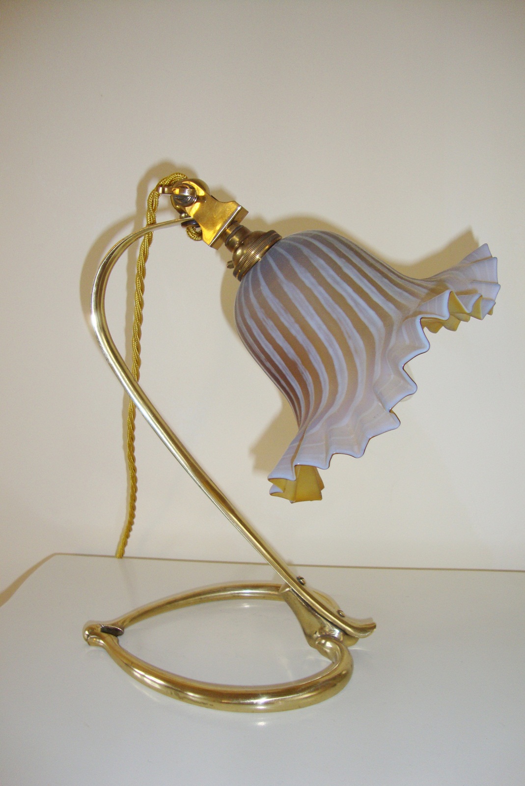 W.A.S Benson, London | 2 Brass Arts & Crafts Desk Lamps | England c.1900 | SOLD - Image 2