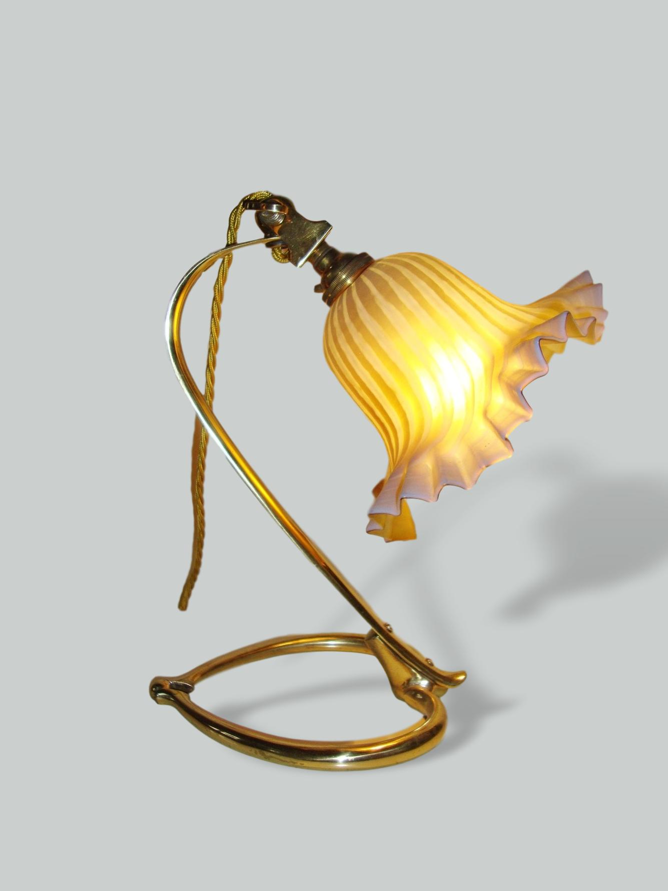 W.A.S Benson, London | 2 Brass Arts & Crafts Desk Lamps | England c.1900 | SOLD