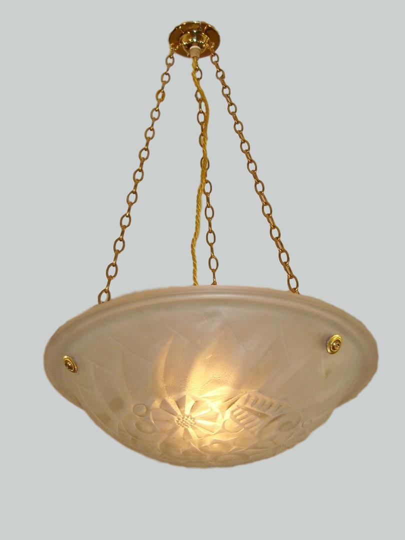 Attributed Degué | Art Deco Plafonnier | France c.1930 | SOLD