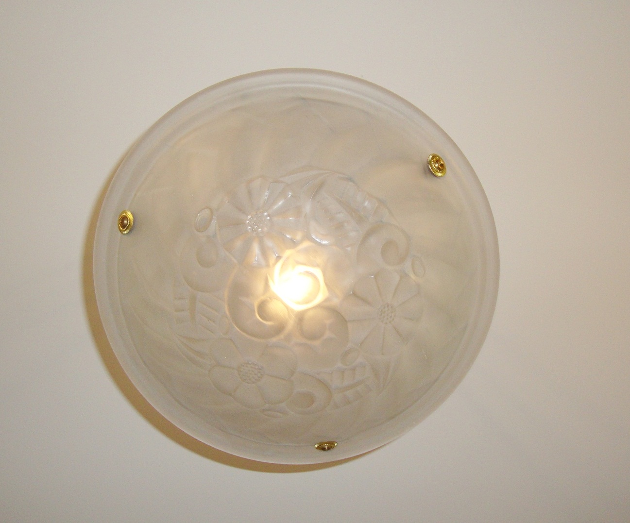 Attributed Degué | Art Deco Plafonnier | France c.1930 | SOLD - Image 4