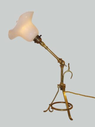 James Hinks & Son | Brass Arts & Crafts Table Lamp | England c.1905 | SOLD