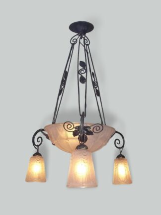 Muller Frères, Luneville | Art Deco Ceiling Light | France c.1930 | SOLD