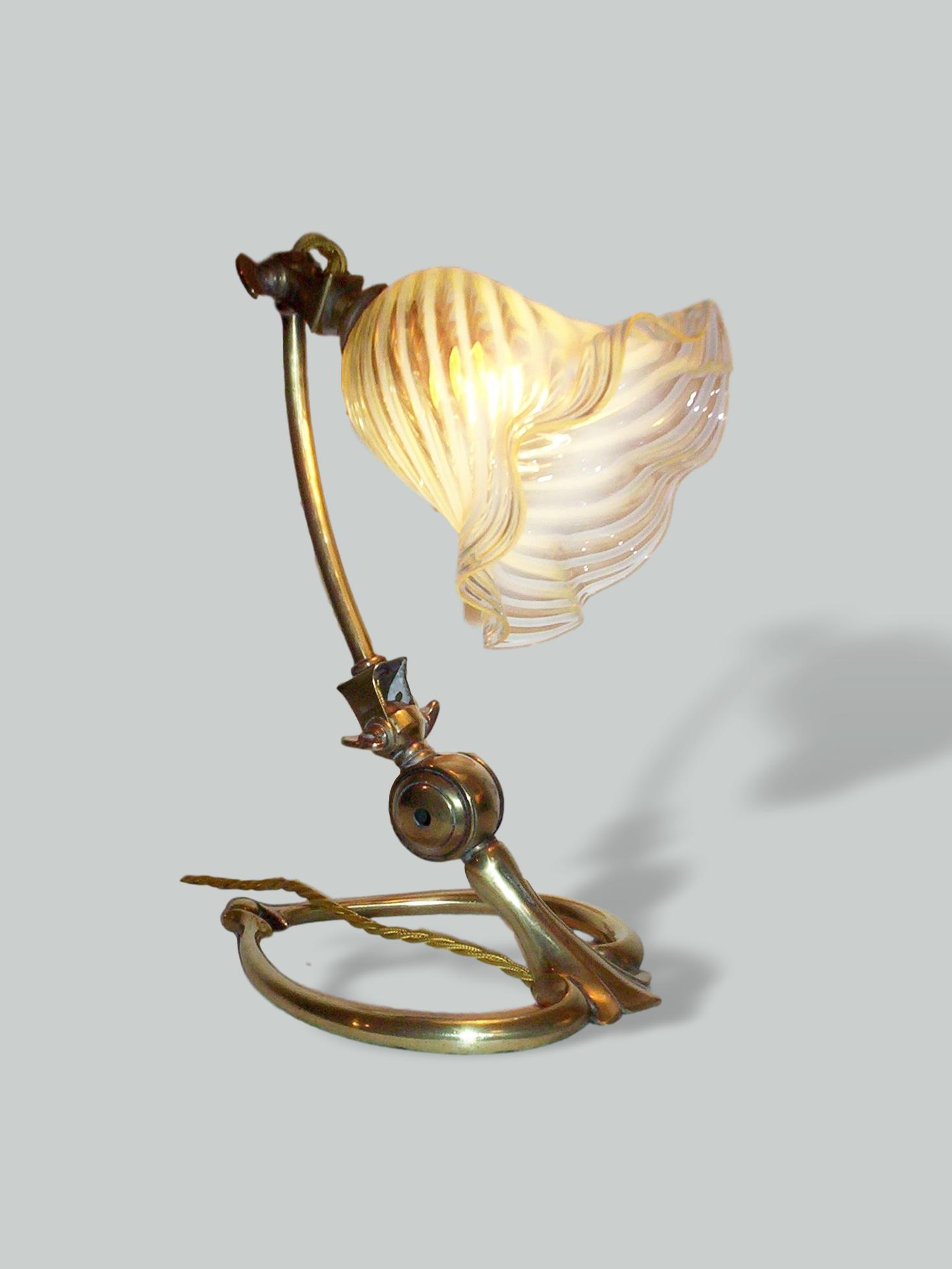 W.A.S Benson, London | Arts & Crafts Desk Lamp | England c.1900 | SOLD