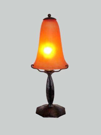 Marcel Vasseur & Daum Frères | Pate-de-verre Table Lamp | France c.1920 | SOLD